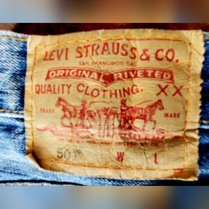 Levi's Original 501 Button Fly Jeans